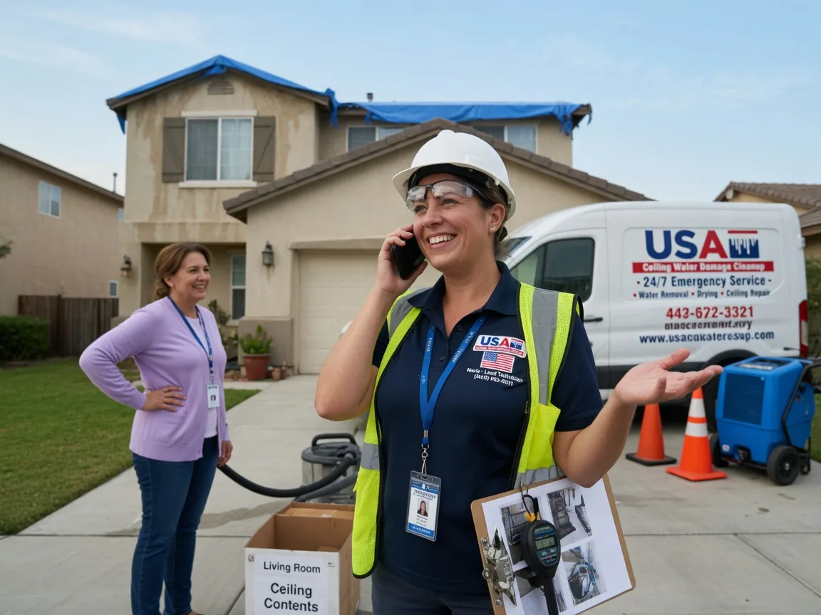 Ceiling Water Damage Restoration Merrill, MI FAQs